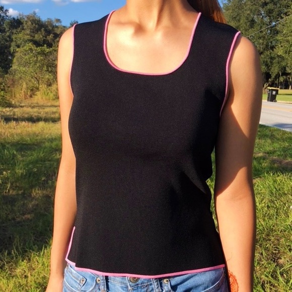 BCBGMaxAzria Tops - Vintage Square Neck Tank Top From BCBG MAXAZRIA